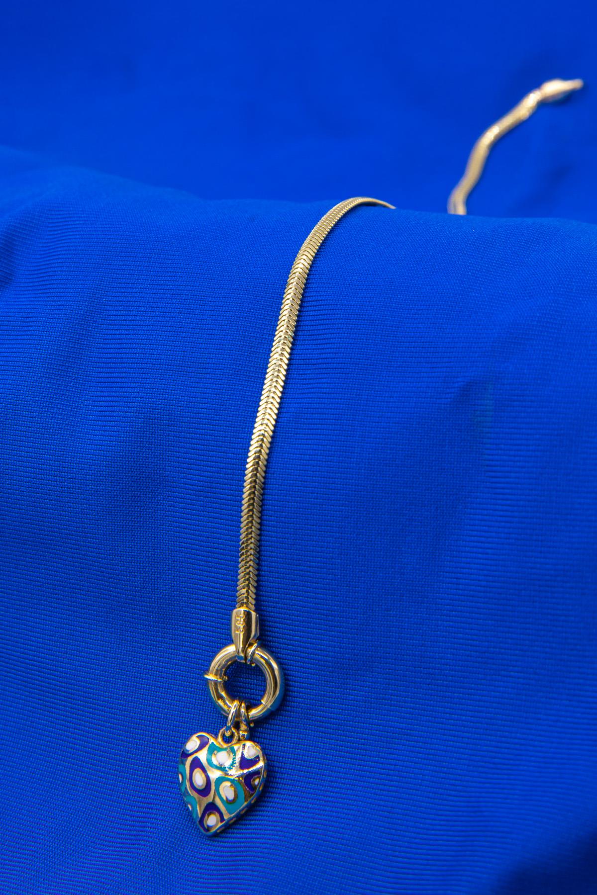 14ct Gold Classic Snake Bracelet