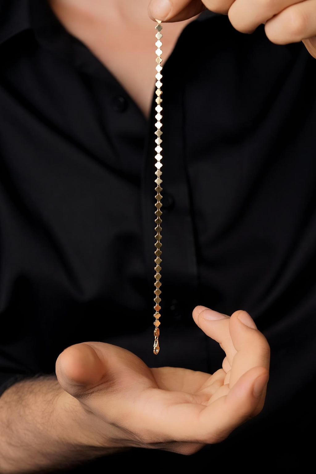 14ct Gold Clover Series Bracelet