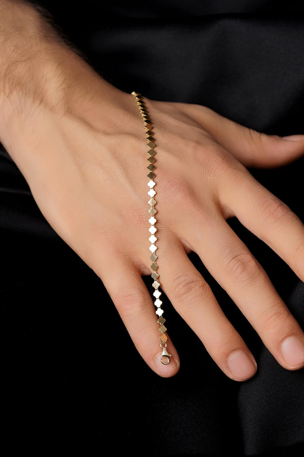 14ct Gold Clover Series Bracelet