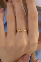 14ct Gold Crown Ring