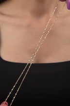14ct Gold  Cube Hand Chain
