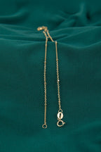 14ct Gold Cube Hand Chain