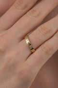 14ct Gold Cube Ring