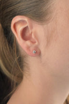 14ct Gold Dainty Stud Earrings