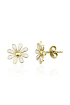 14ct Gold Daisy Earrings