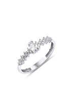 14ct Gold Drop Stone Ring