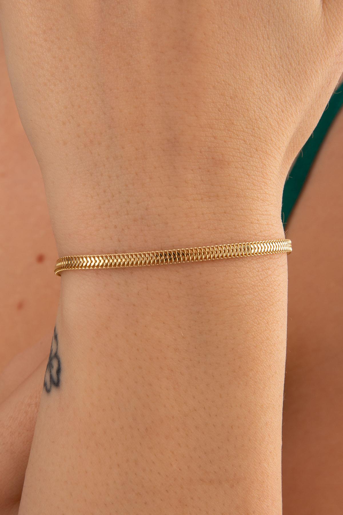 14ct Gold Ela Bracelet