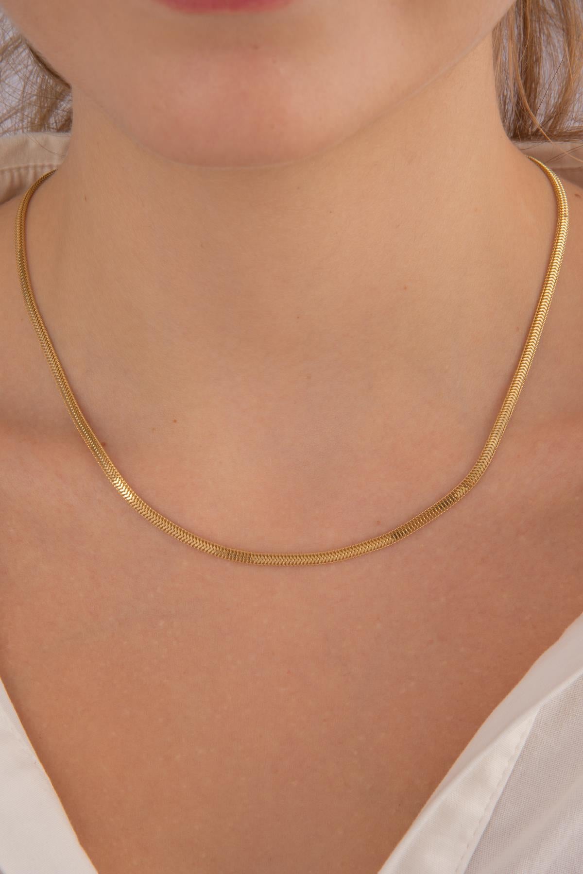 14K Gold Ela Chain