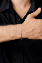 14ct Gold Elegant Dorica Ball Bracelet