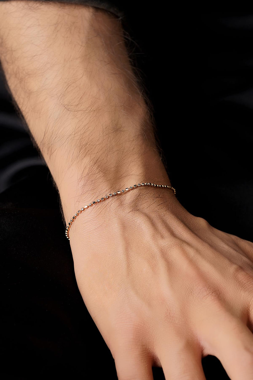 14ct Gold Elegant Dorica Ball Bracelet