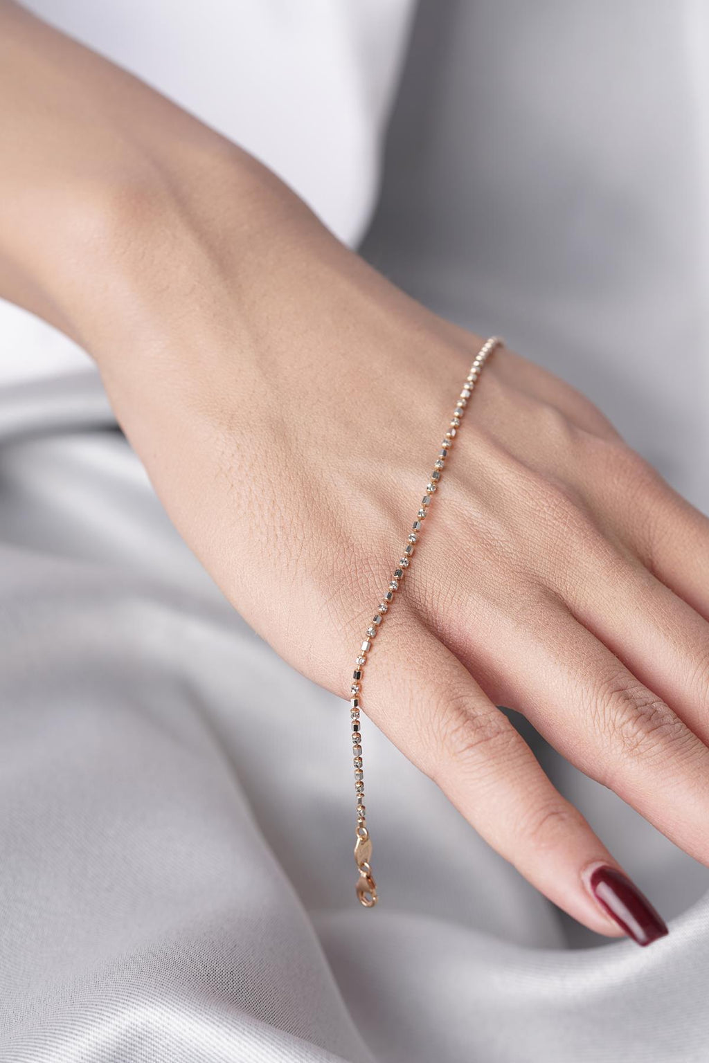 14ct Gold Elegant Dorica Ball Bracelet