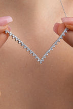 14ct Gold Elegant Stone Necklace