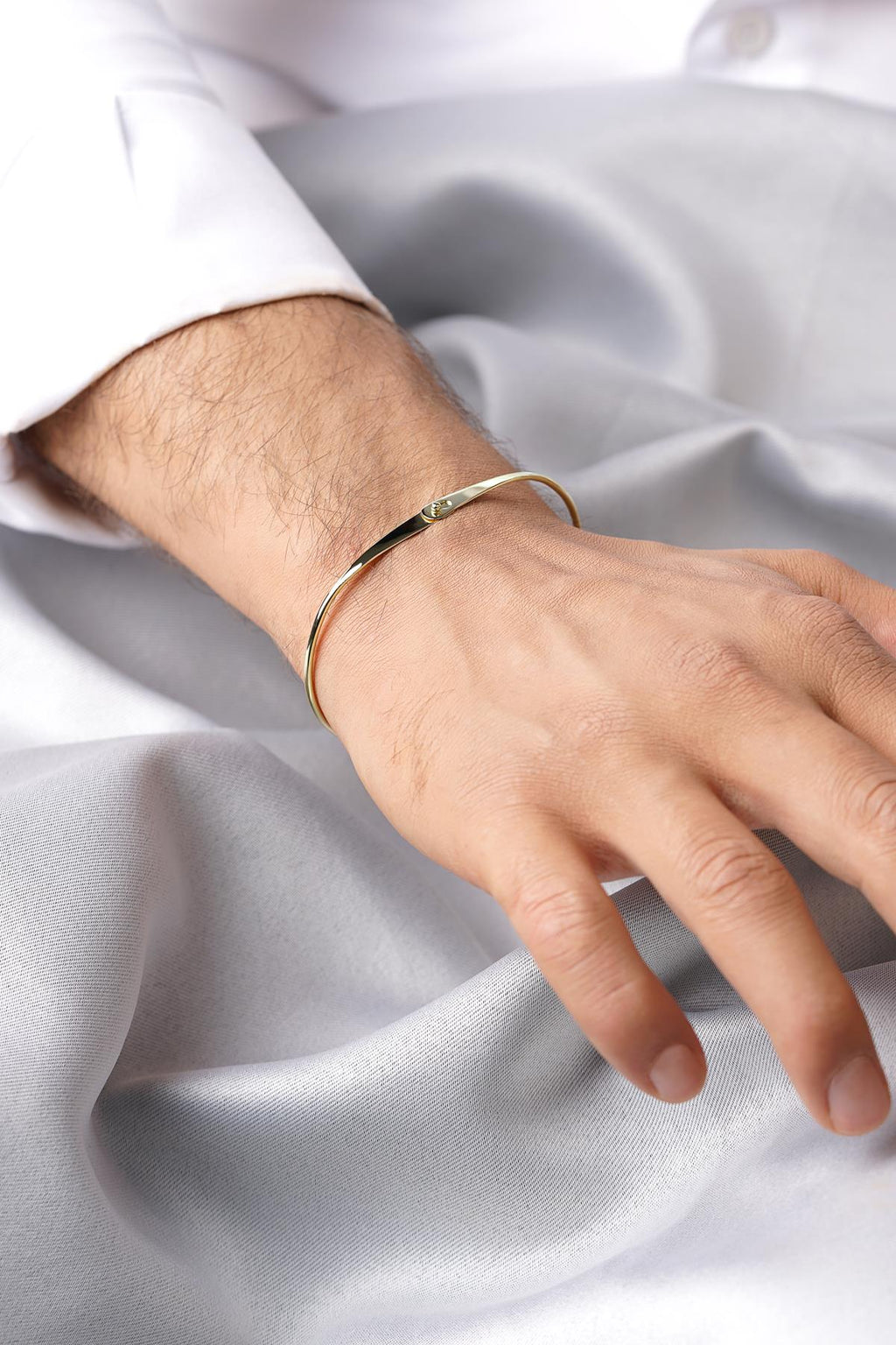 14ct Gold Espina Bangle