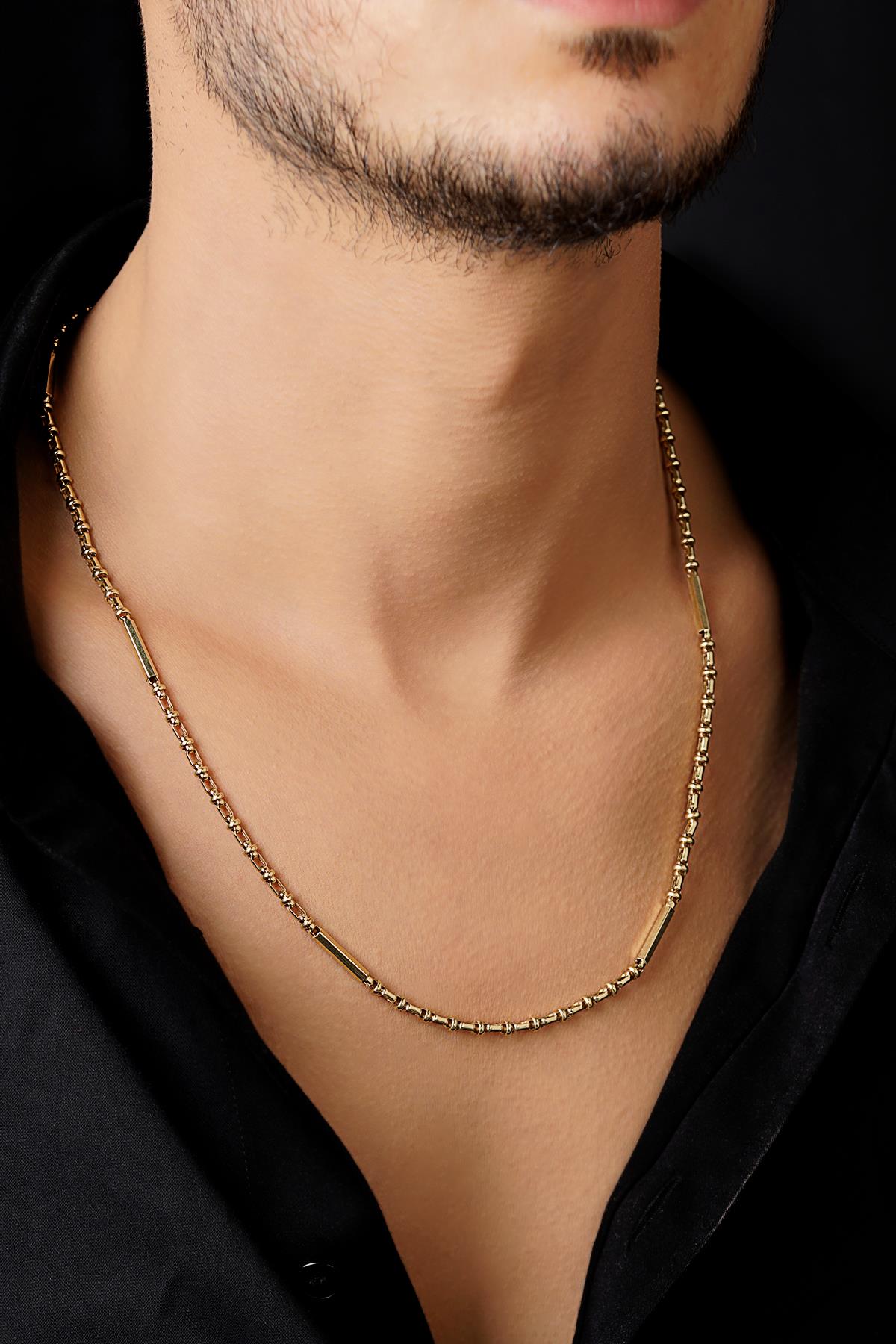 14ct Gold Essence Roller Chain