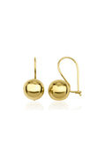 14ct Gold Euroball Earrings