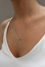 14ct Gold Evil Eye Necklace