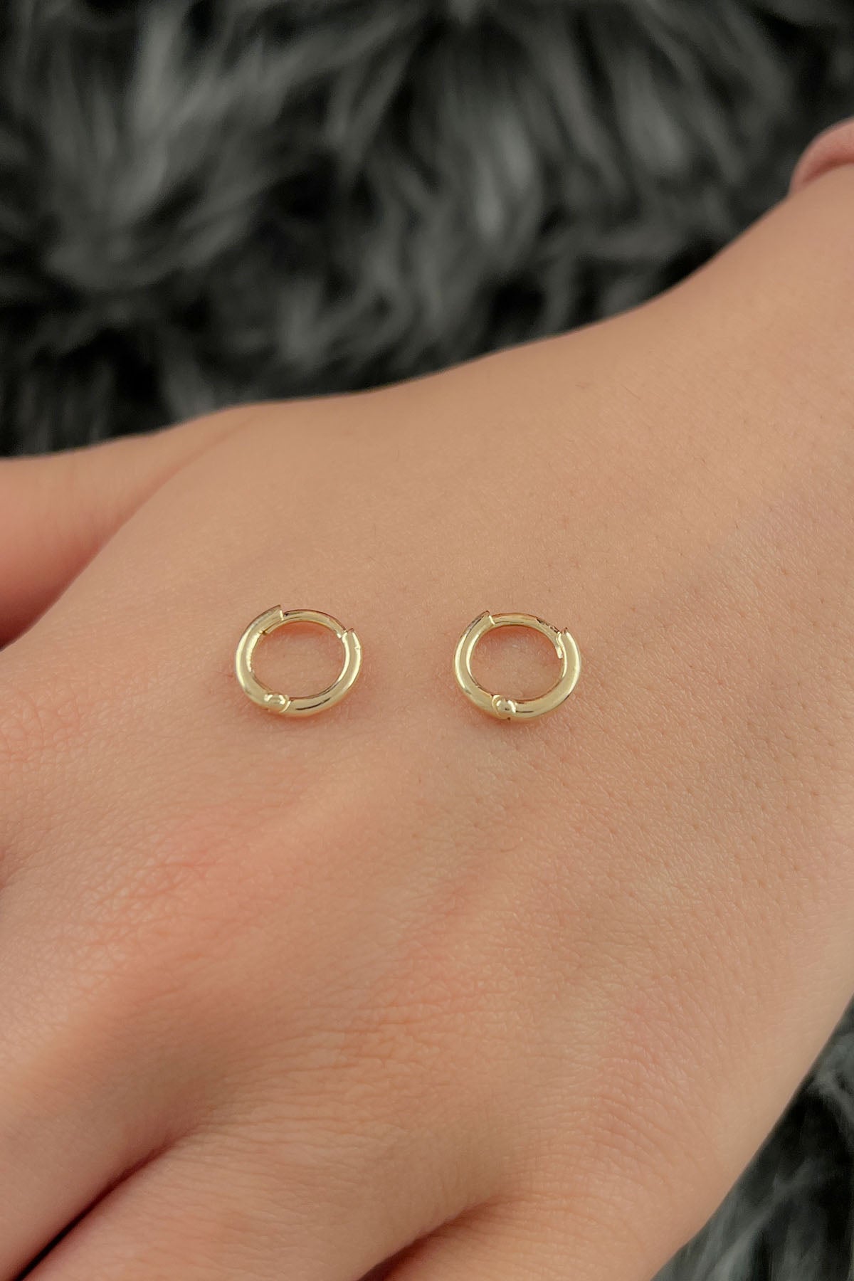 14ct Gold Filled Small Huggie Earrings