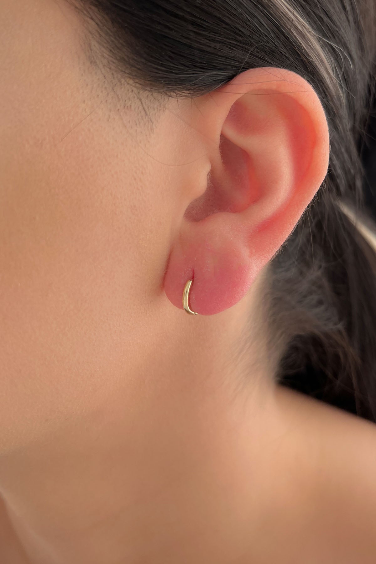 14ct Gold Filled Small Huggie Earrings