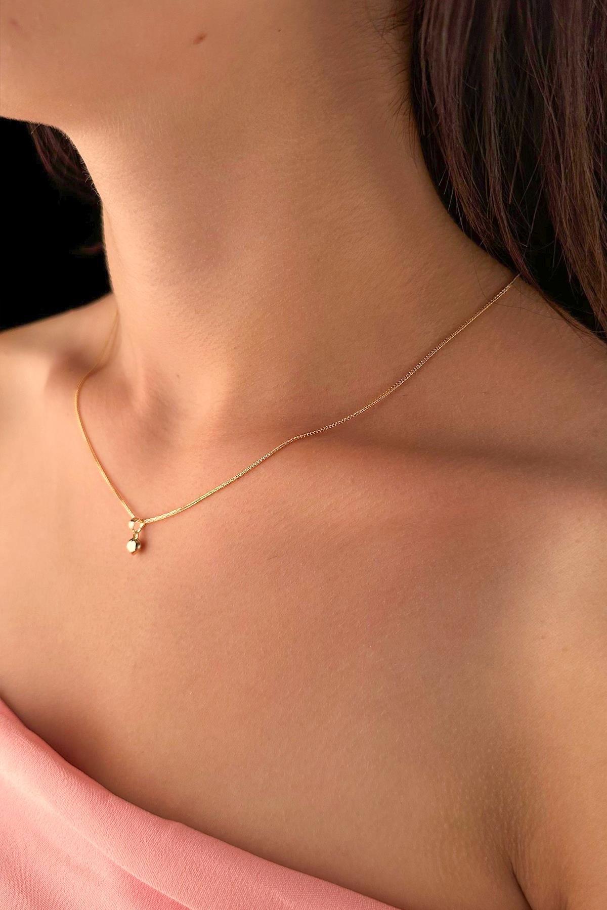 14ct Gold Fine Foxtail Necklace