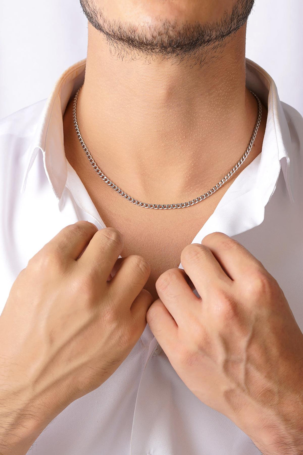 14ct Gold Flat Cuban Chain  0.143 inch