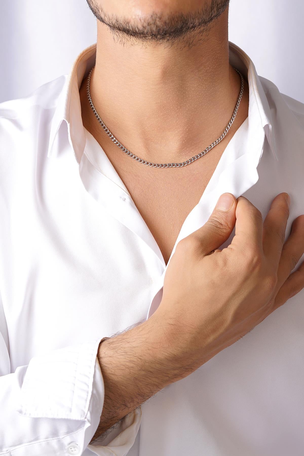 14ct Gold Flat Cuban Chain  0.143 inch