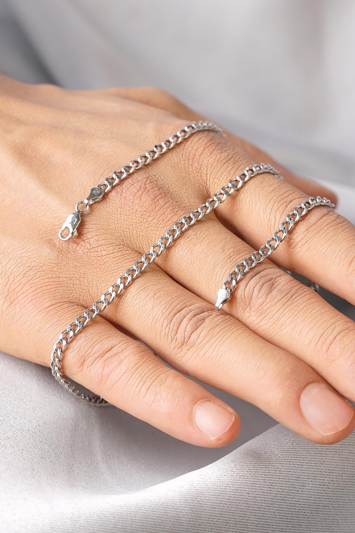 14ct Gold Flat Cuban Chain  0.143 inch