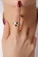 14ct Gold Fork Ring