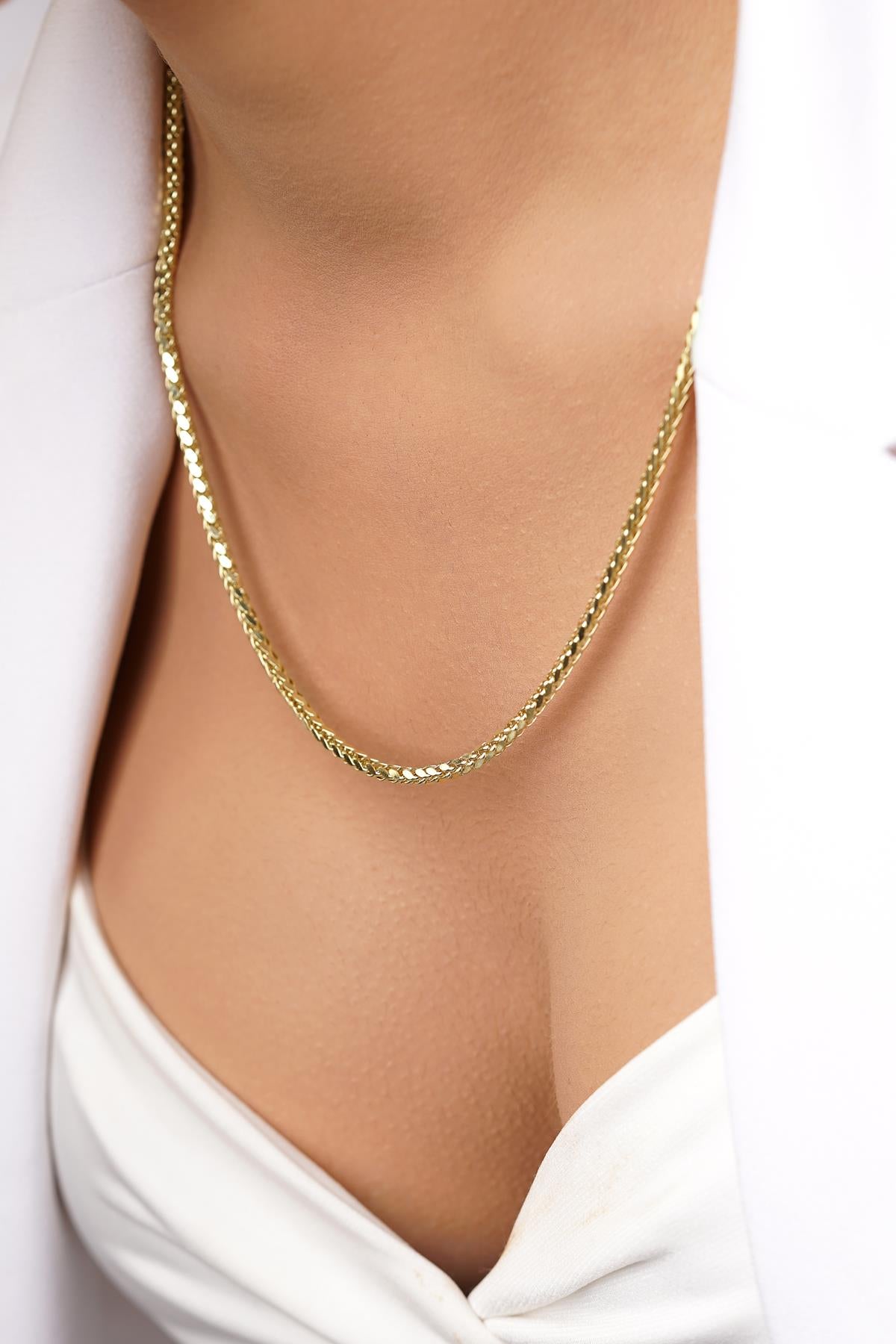 14ct Gold Franco Chain  0.114 inch