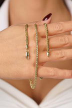 14ct Gold Franco Chain  0.114 inch