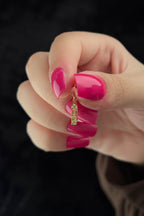 14ct Gold G Letter Mini Shine Pendant