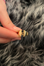 14ct Gold H Initial Ring