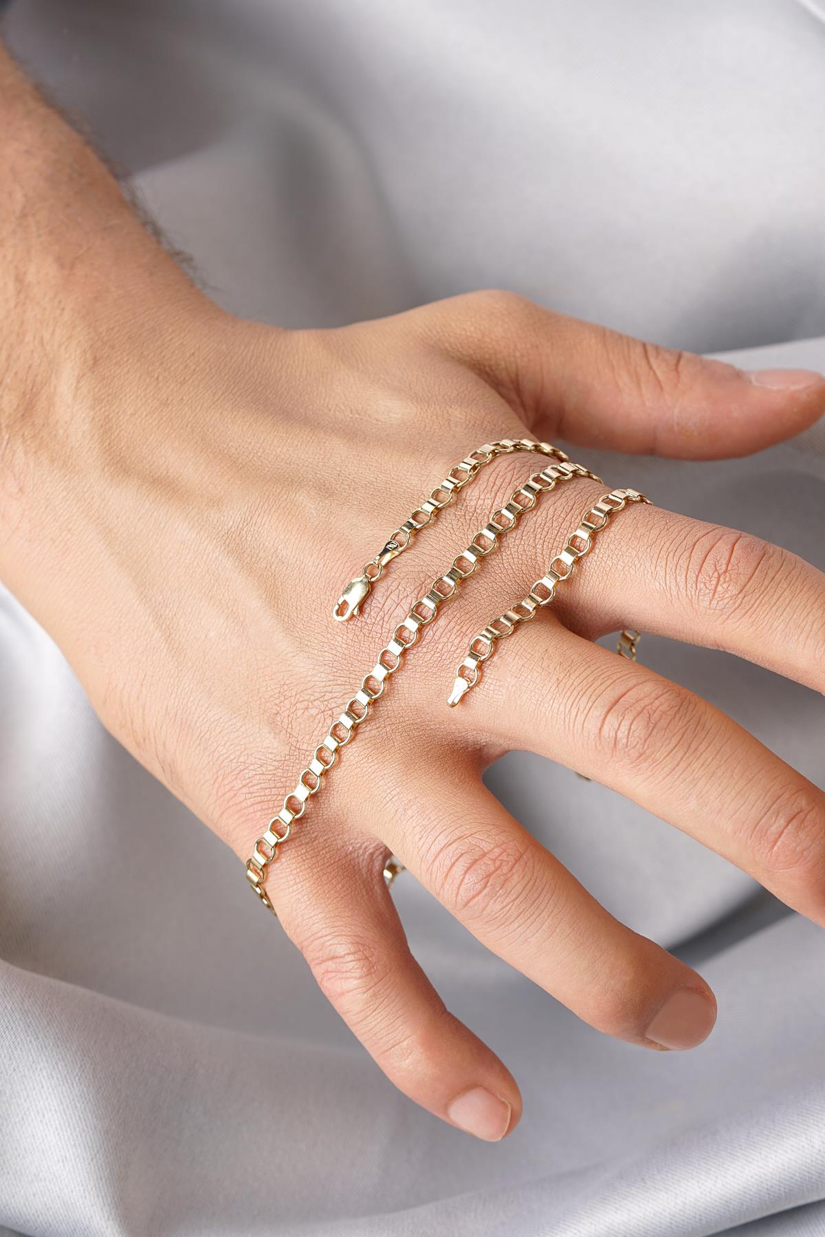 14ct Gold Holder Chain Necklace