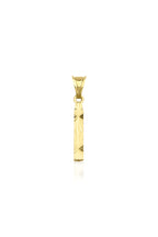 14ct Gold İ Letter Mini Shine Pendant