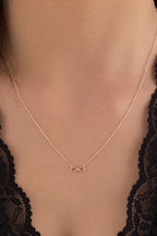 14ct Gold Infinity  Necklace