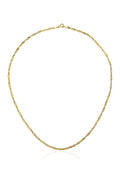 14ct Gold Italian Snake Back Chain  With Sailor Lock   0.102 inch