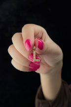 14ct Gold L Letter Mini Shine Pendant