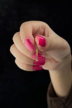 14ct Gold L Letter Mini Shine Pendant