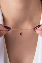 14ct Gold Ladybug Necklace