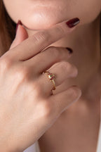 14ct Gold Ladybug Ring