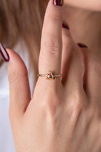 14ct Gold Ladybug Ring