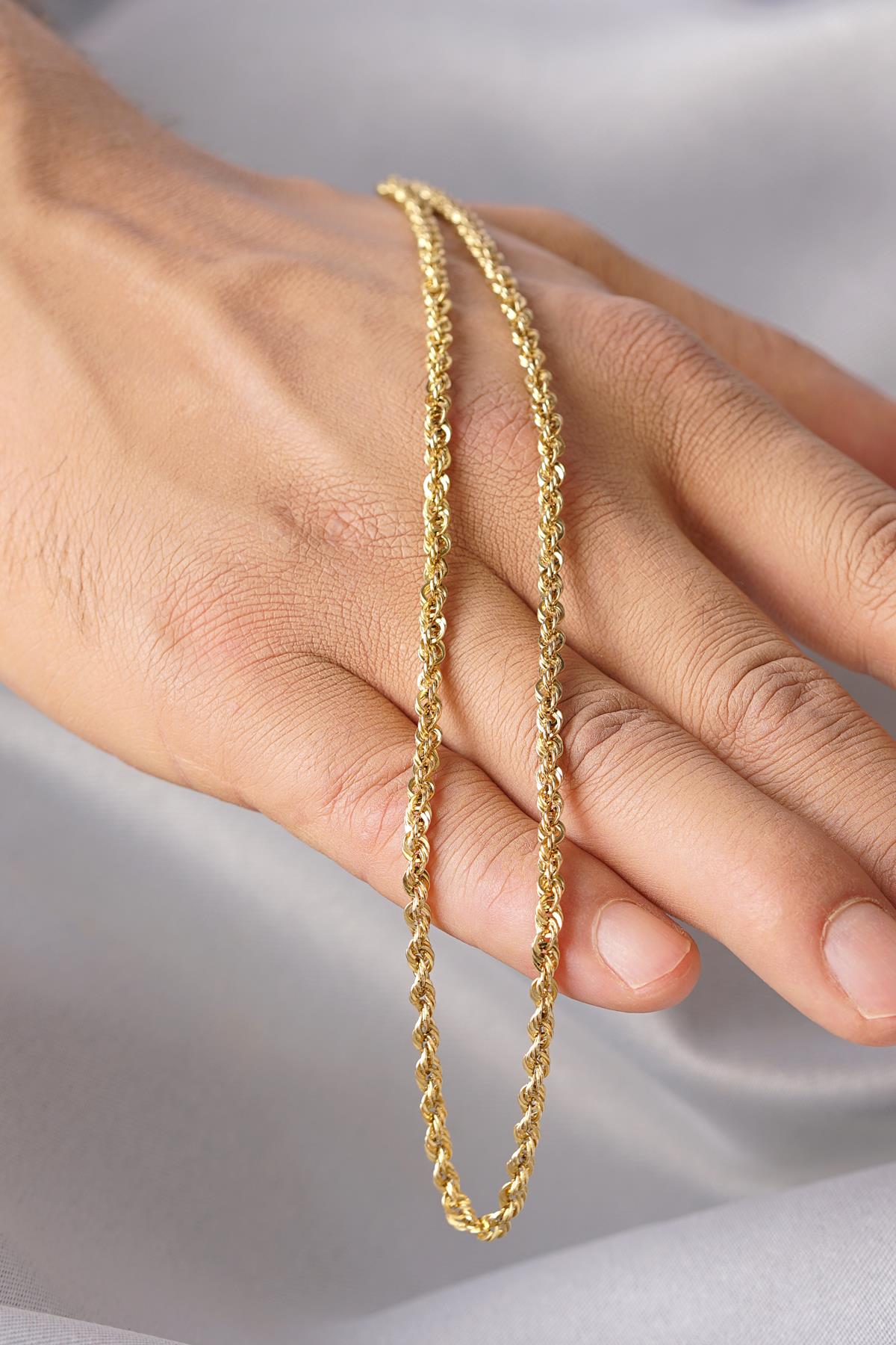 14ct Gold Light Rope Chain