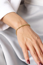 14ct Gold Light Rope Chain Bracelet   0.124 inch