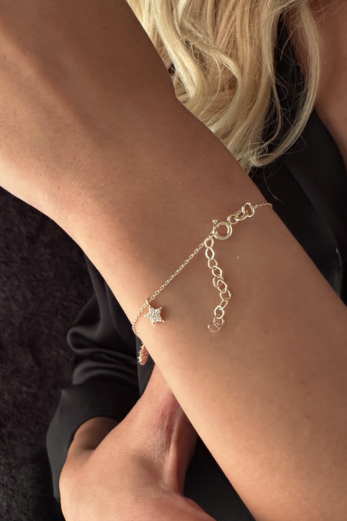 14K Gold Lucky Charm Bracelet