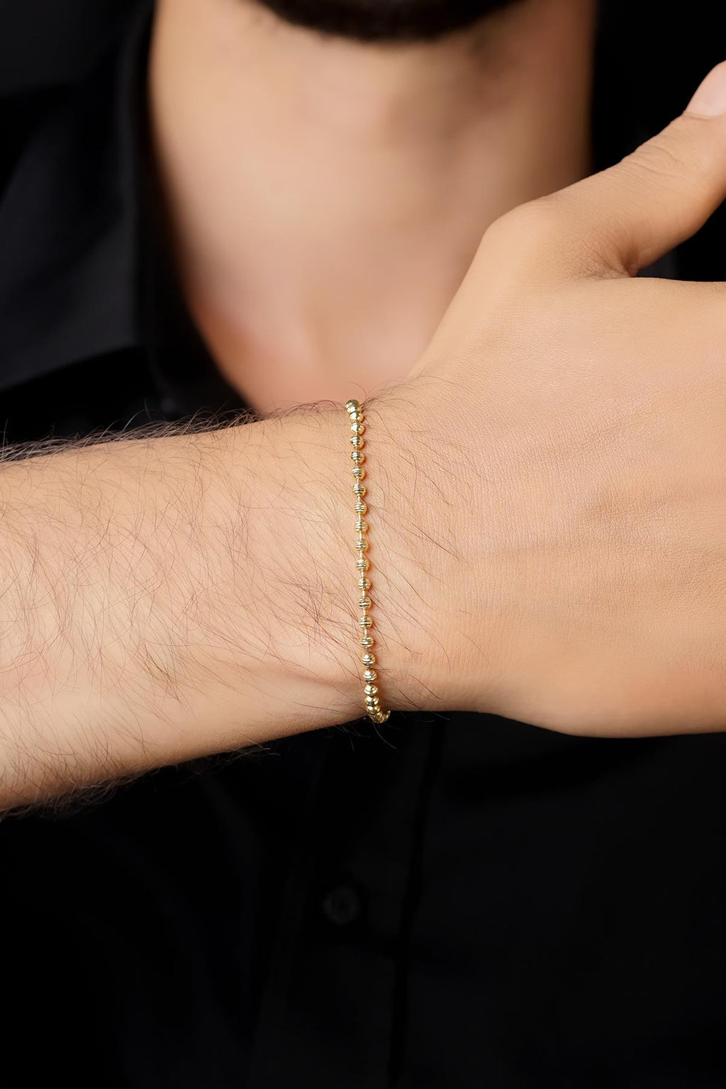 14ct Gold Luna Bracelet