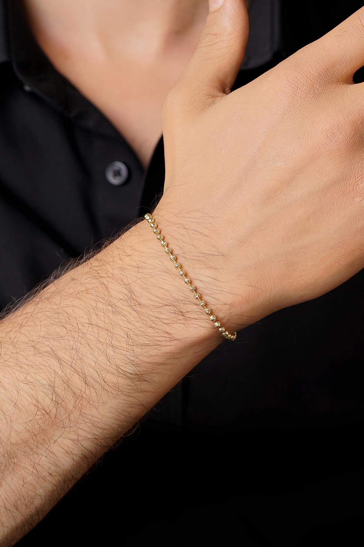 14ct Gold Luna Bracelet