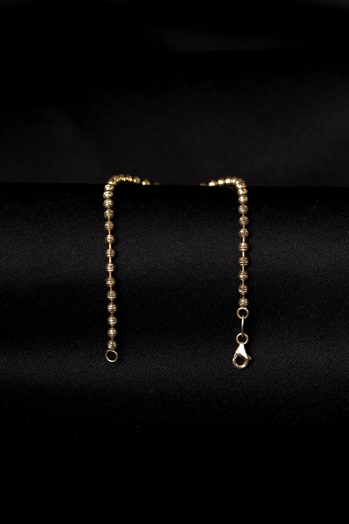 14ct Gold Luna Bracelet
