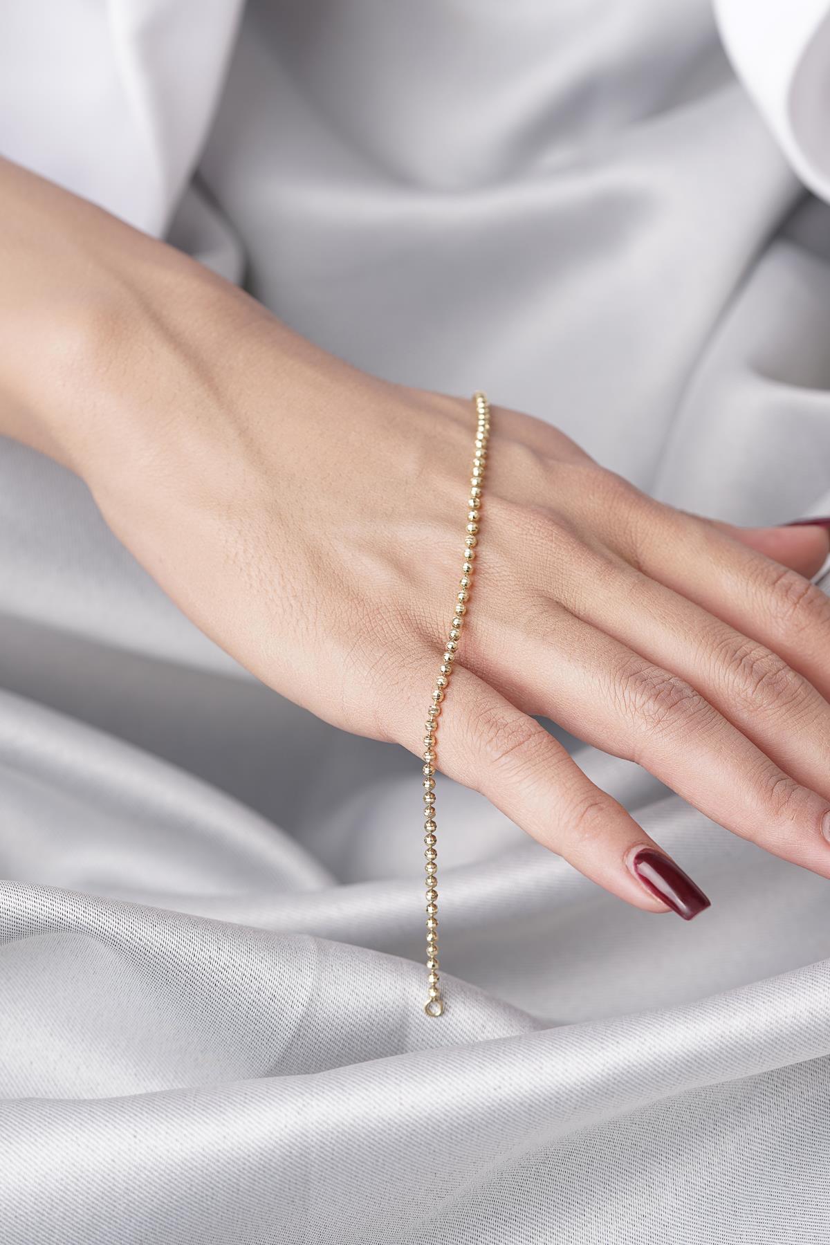 14ct Gold Luna Bracelet