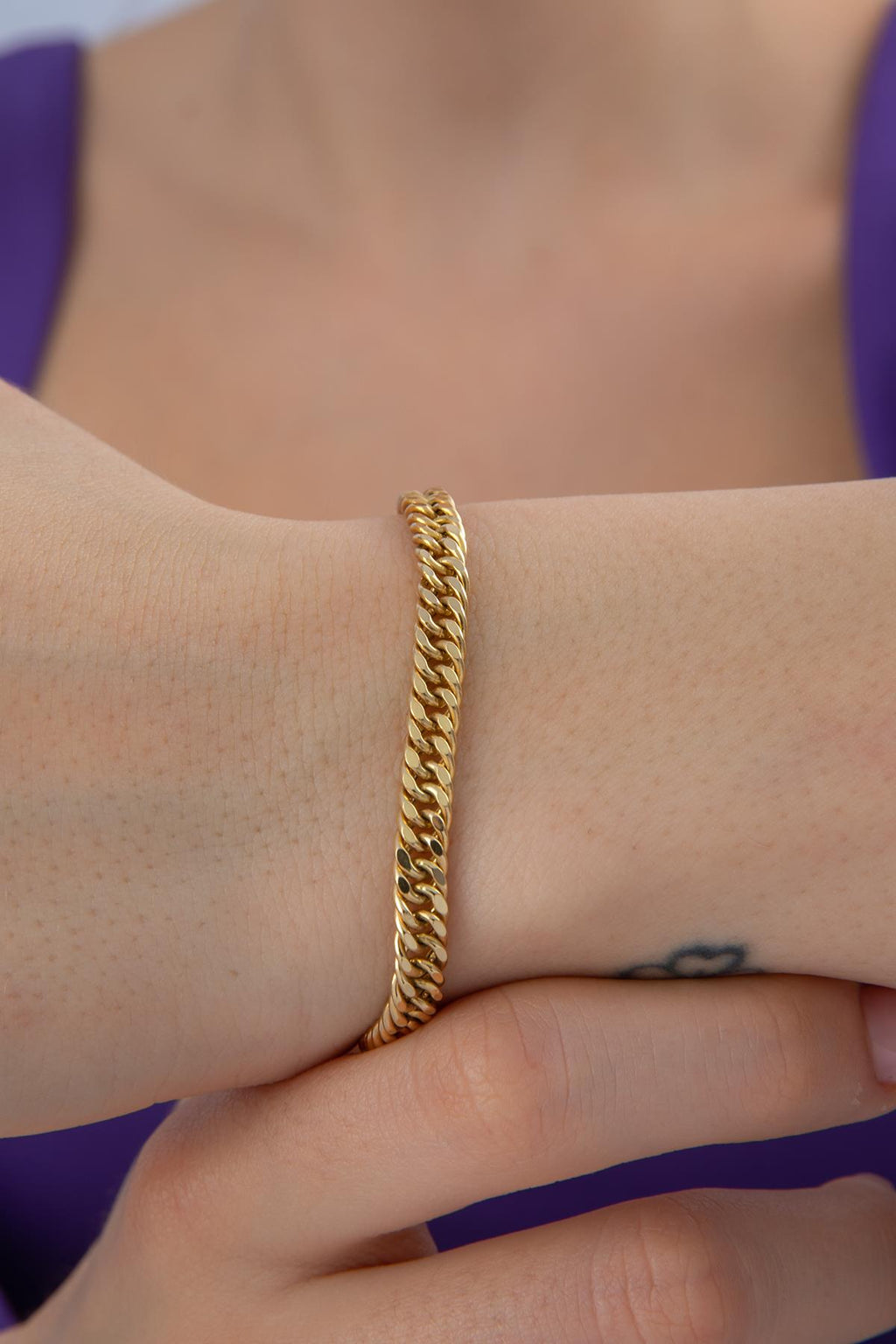 14ct Gold Miami Cuban Bracelet