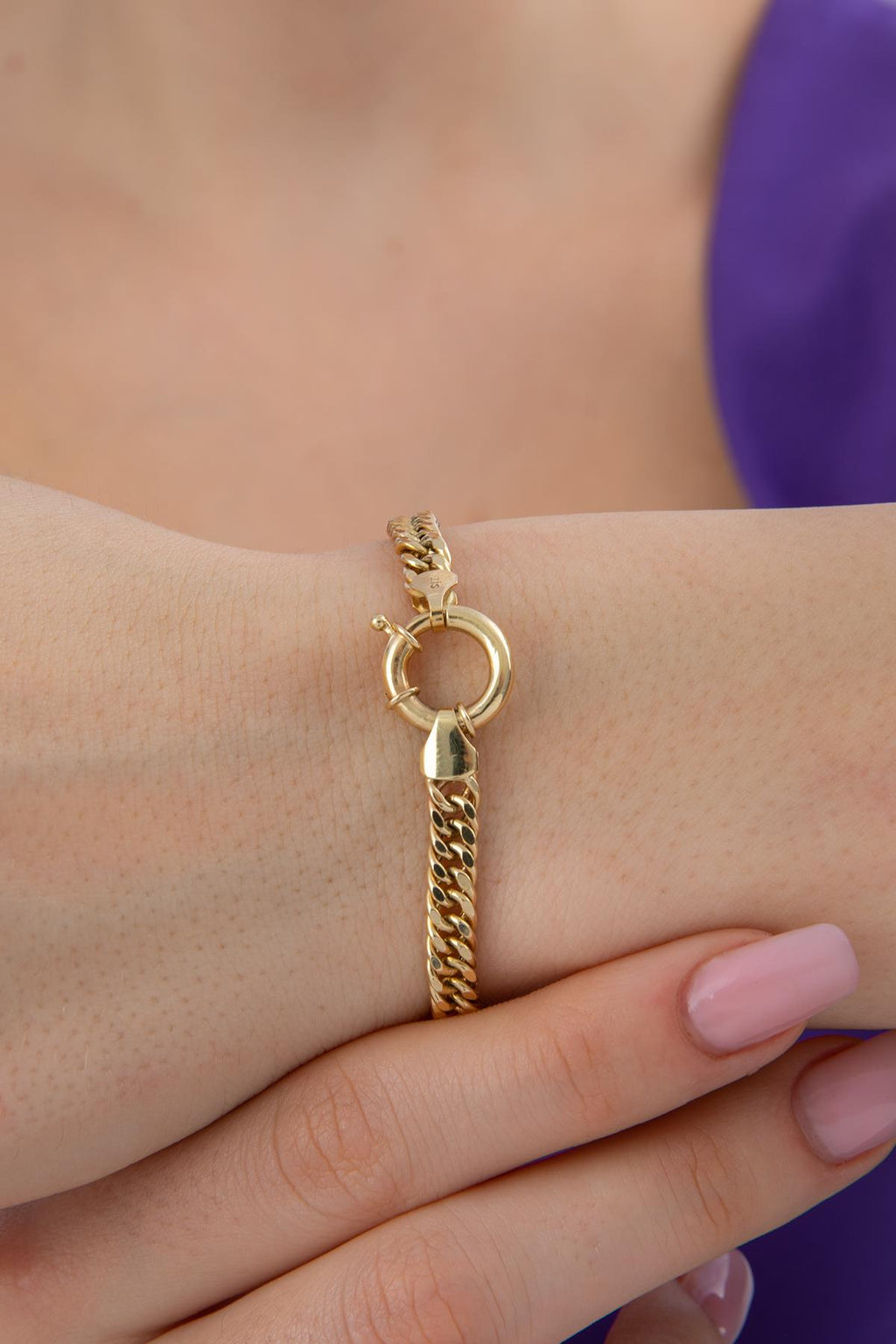 14ct Gold Miami Cuban Bracelet