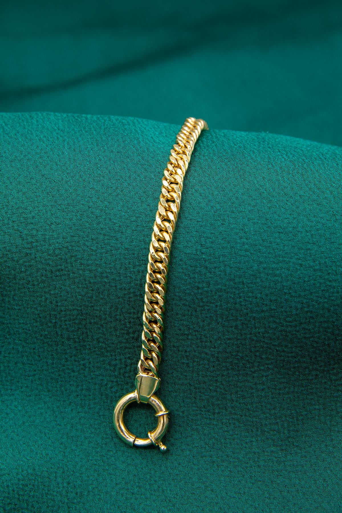 14ct Gold Miami Cuban Bracelet